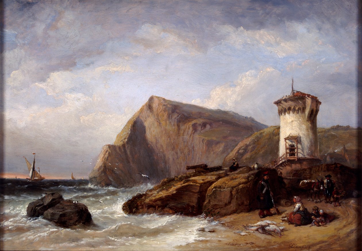 Terracina-Turm, 1854 von Clarkson Stanfield