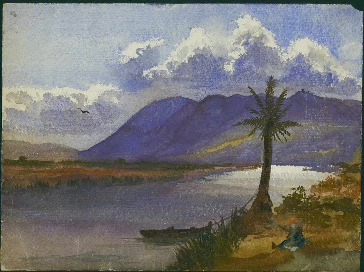 Fluss Kishon und Carmel von Claude Conder