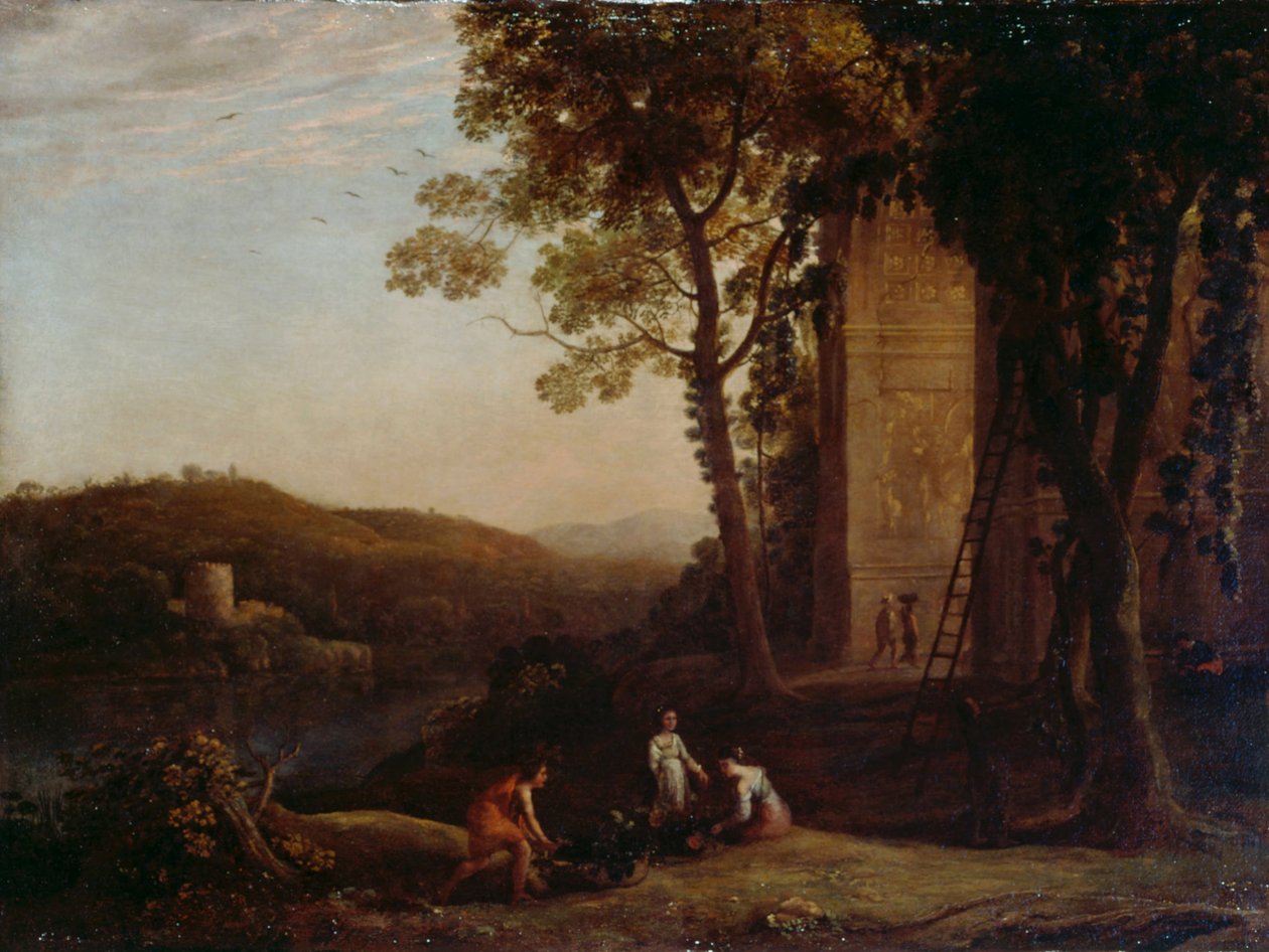 Traubenlese von Claude Lorrain