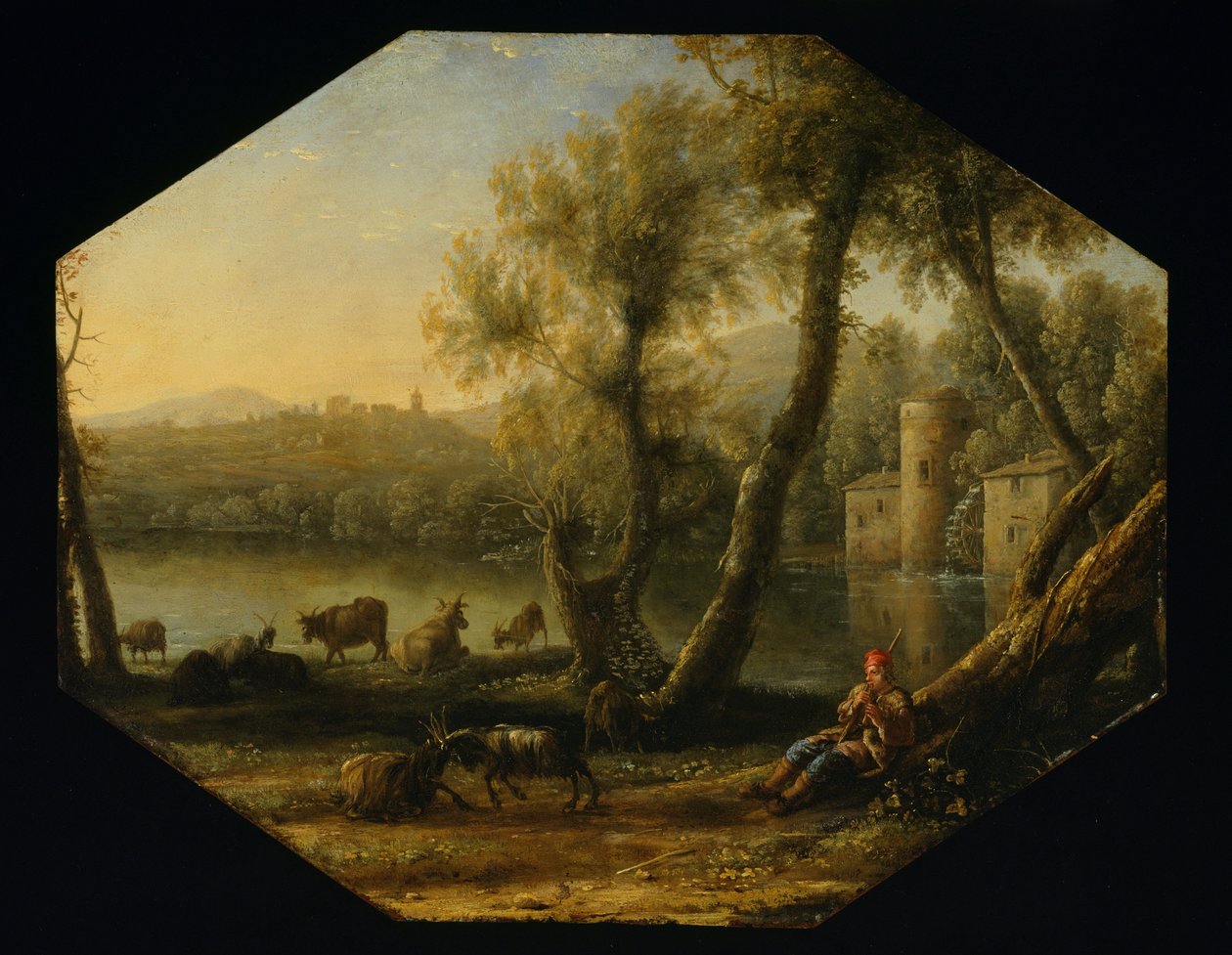 Pastorale Landschaft von Claude Lorrain