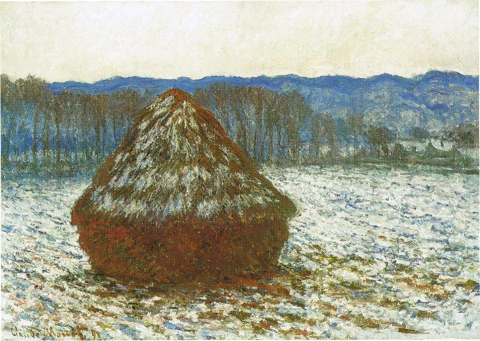 Getreidestapel von Claude Monet