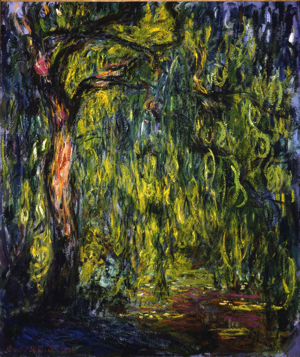Trauerweide von Claude Monet