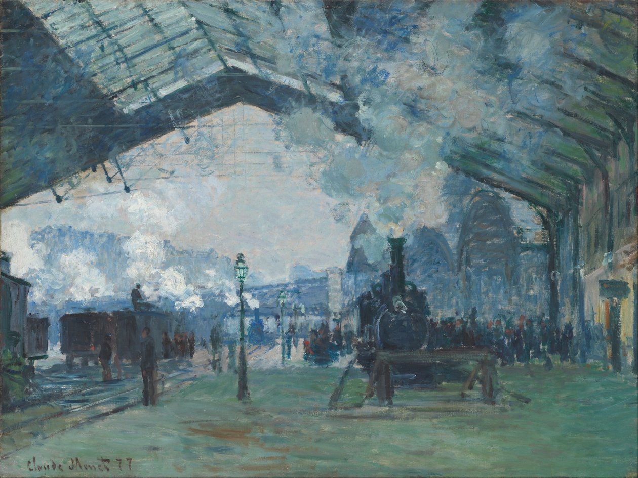 Eine Meereslandschaft, Schiffe im Mondlicht von Claude Monet