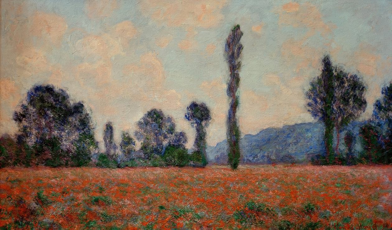 Mohnfeld von Claude Monet