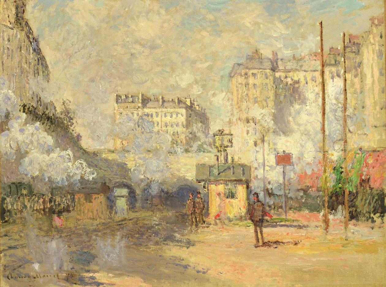 Gare Saint Lazare von Claude Monet