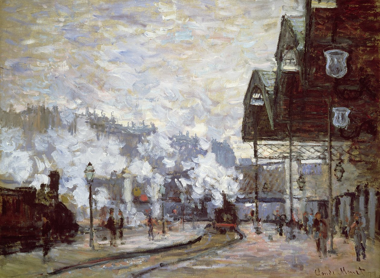 Gare Saint-Lazare, Paris, 1877 von Claude Monet
