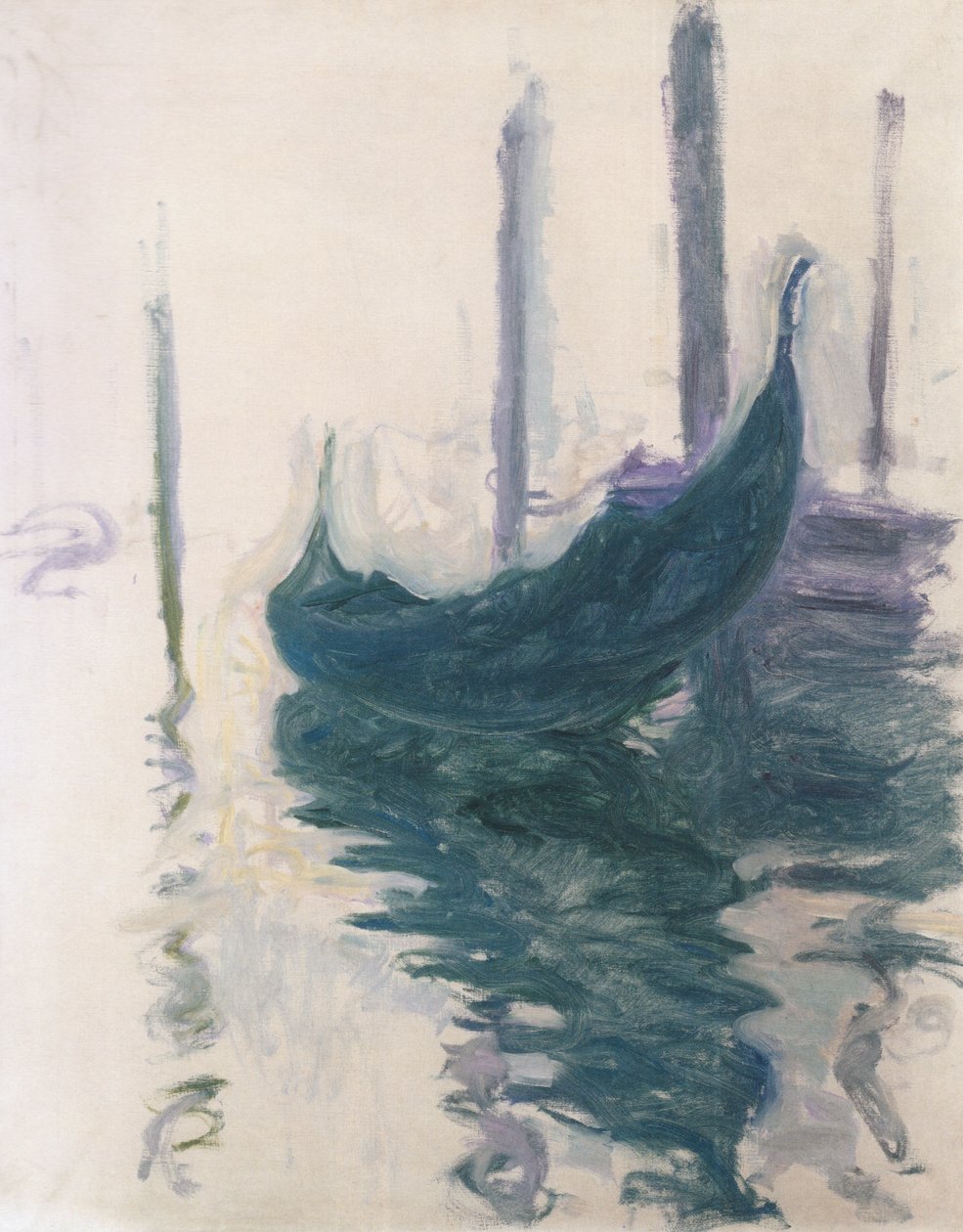 Gondel in Venedig von Claude Monet