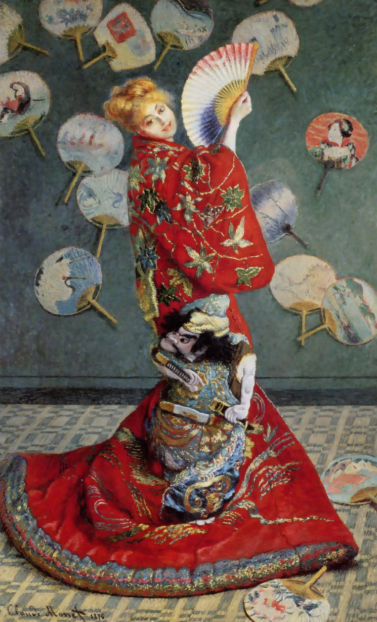 Japonaise von Claude Monet