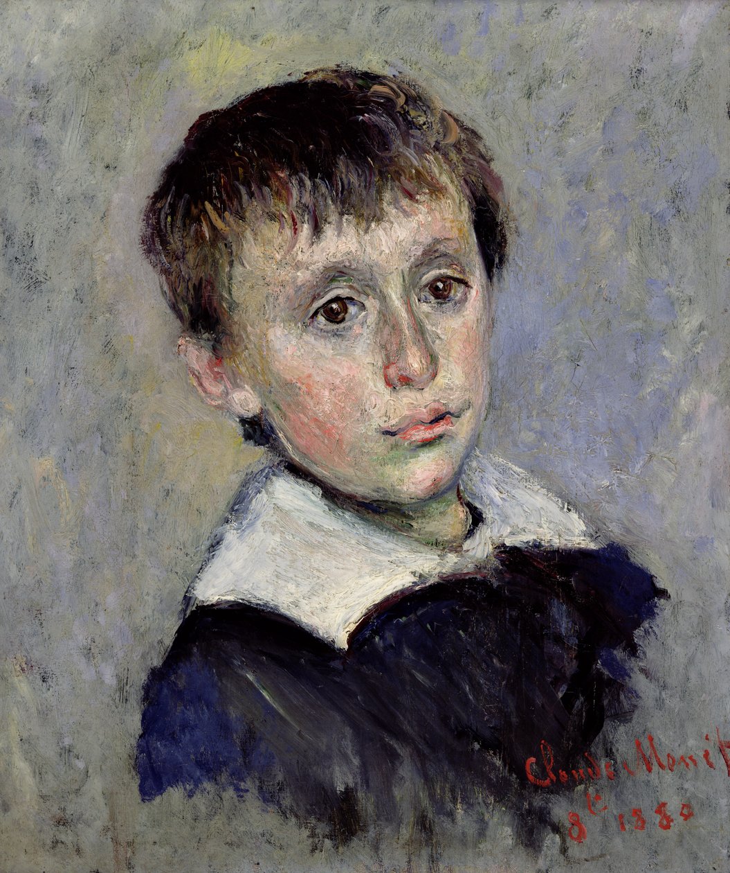 Jean Monet (1867-1914) 1880 von Claude Monet