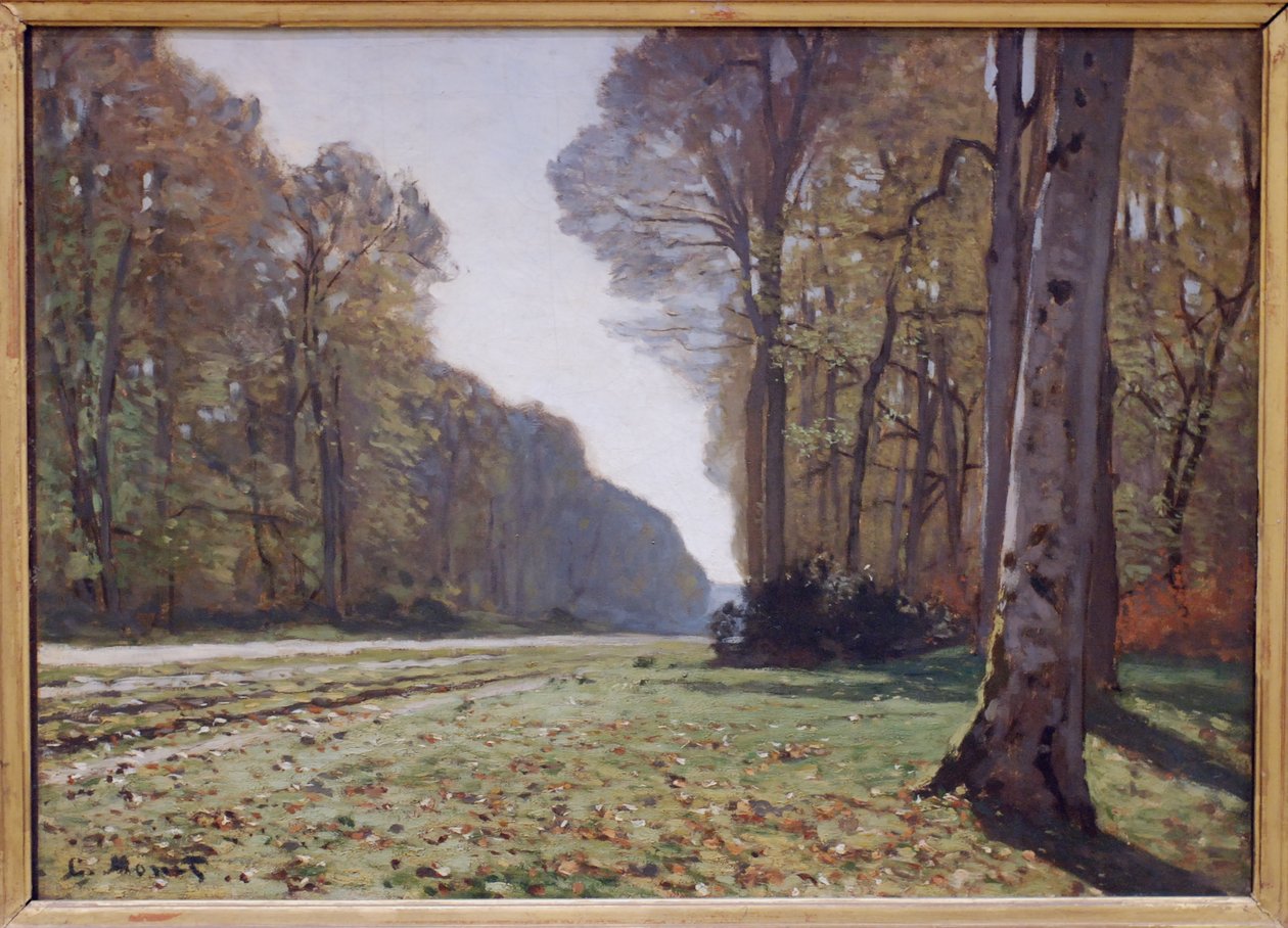 Das Pflaster von Chailly von Claude Monet