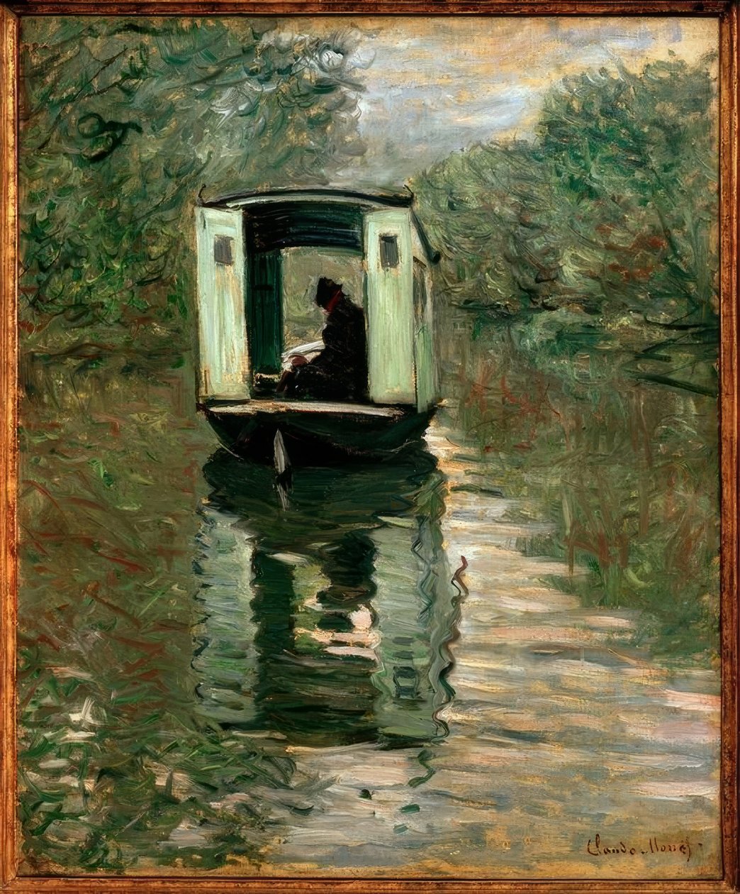 Das Bootatelier von Claude Monet