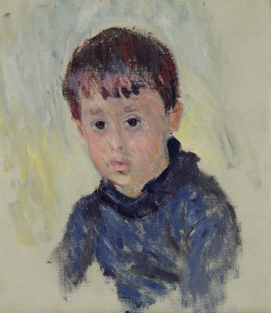 Michel Monet (1878-1966) in einem blauen Pullover, 1883 von Claude Monet