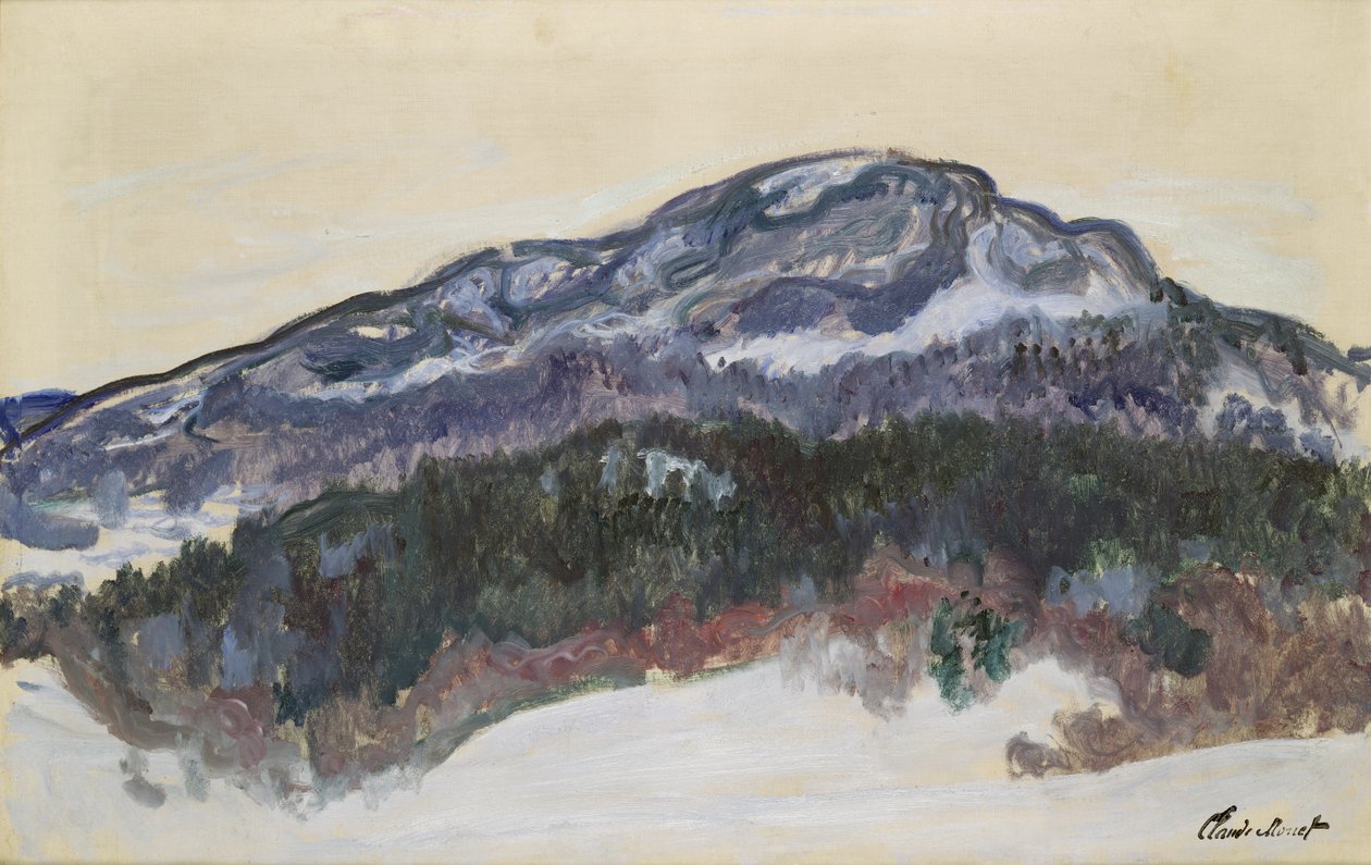 Berg Kolsaas, Norwegen von Claude Monet