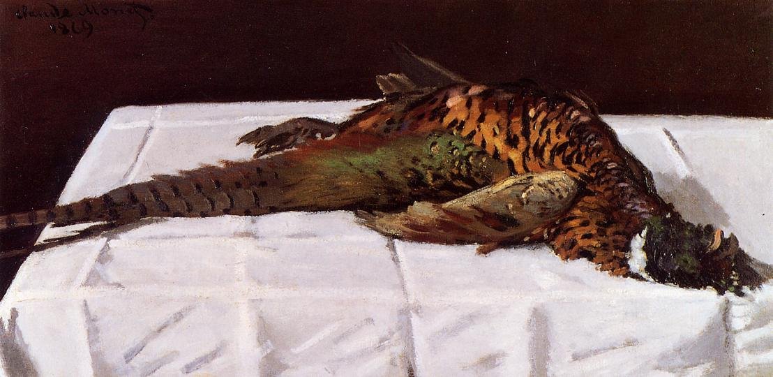 Fasan von Claude Monet