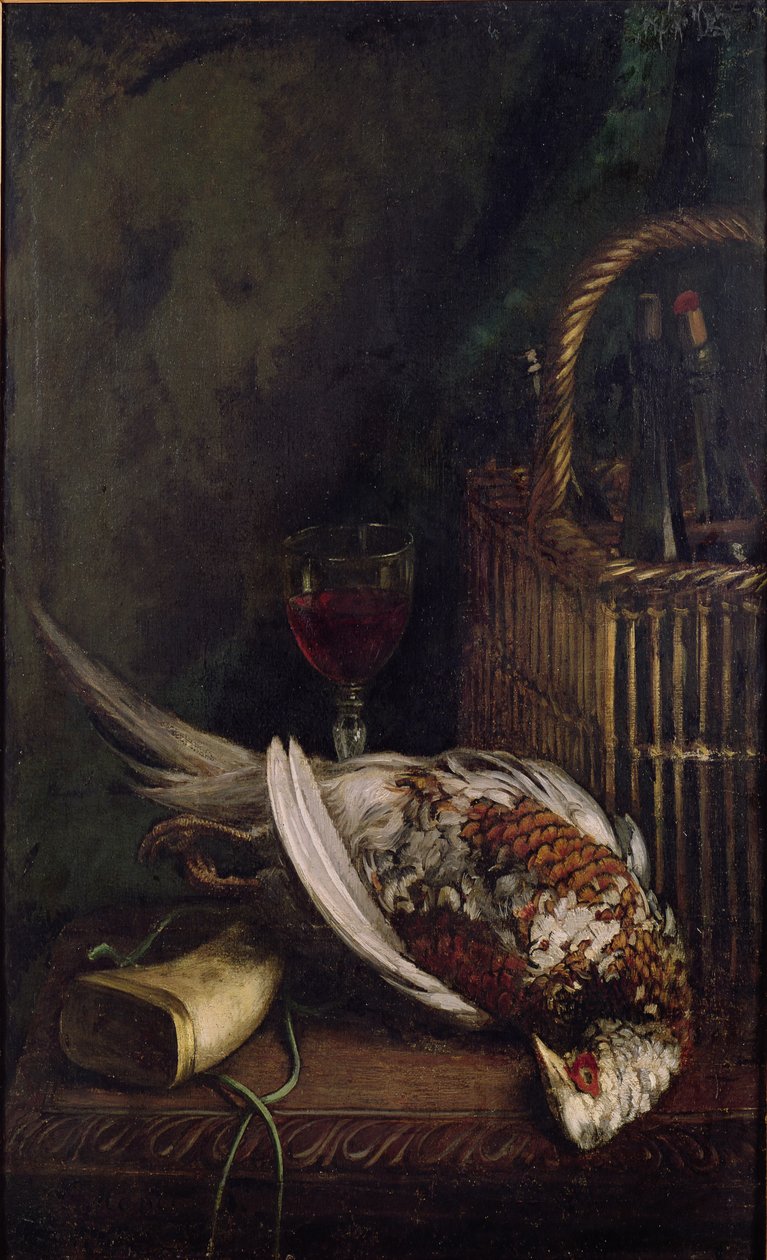 Stillleben mit einem Fasan, ca. 1861 von Claude Monet