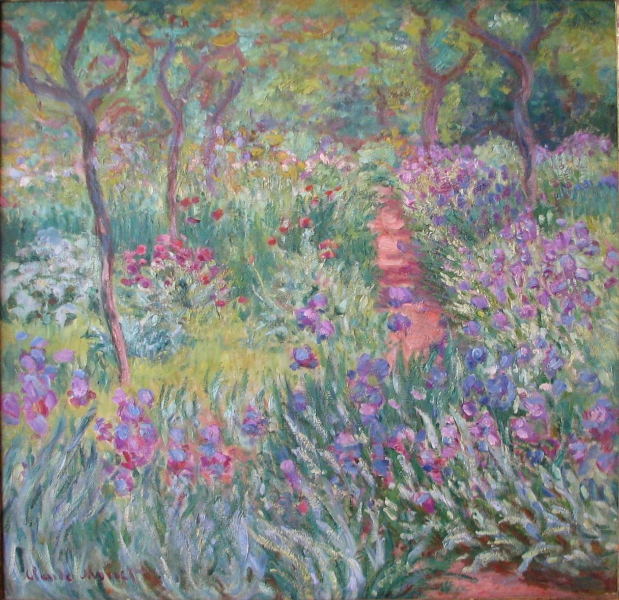 Der Garten des Künstlers in Giverny von Claude Monet