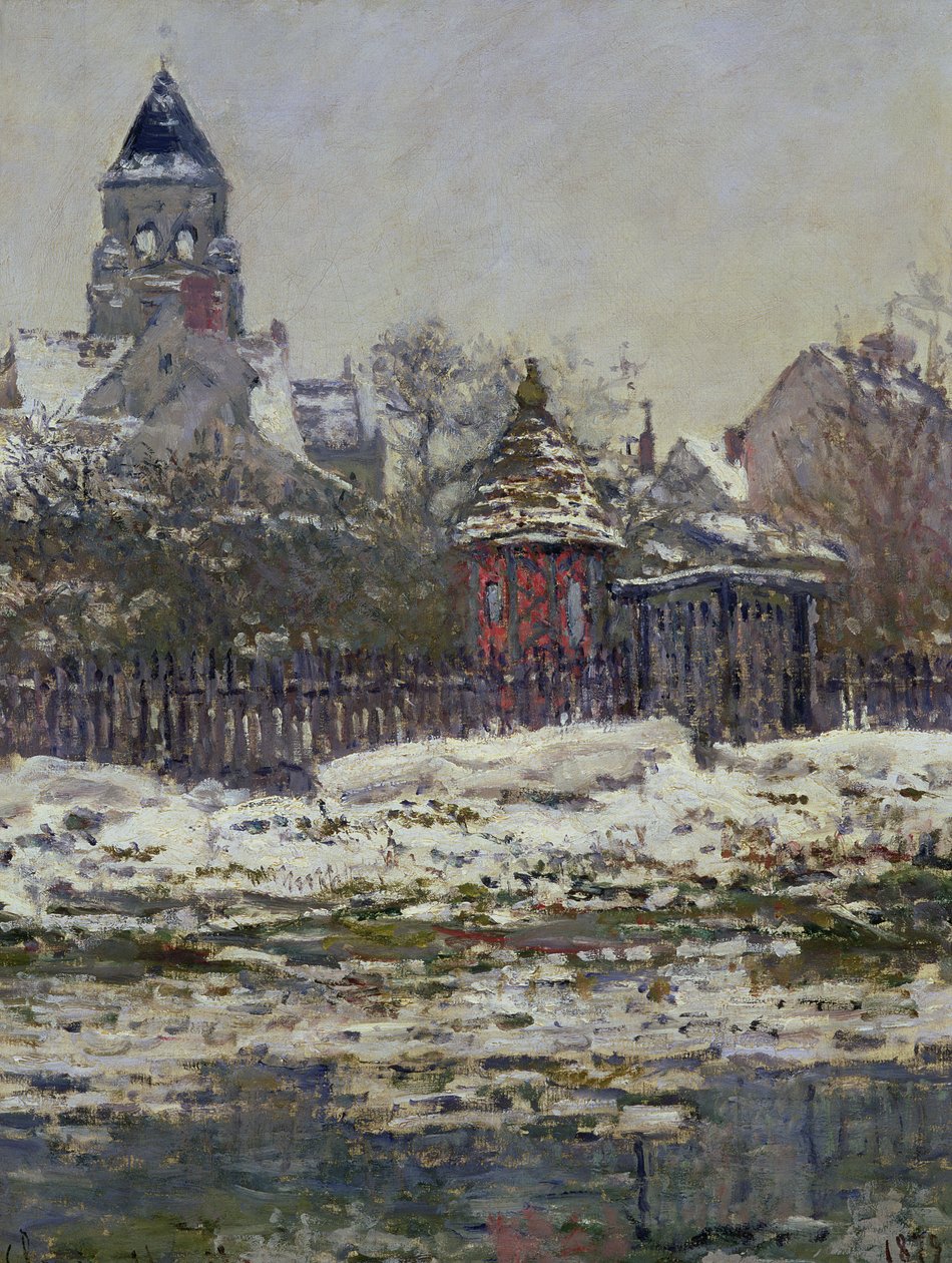 Die Kirche von Vetheuil, 1879 von Claude Monet