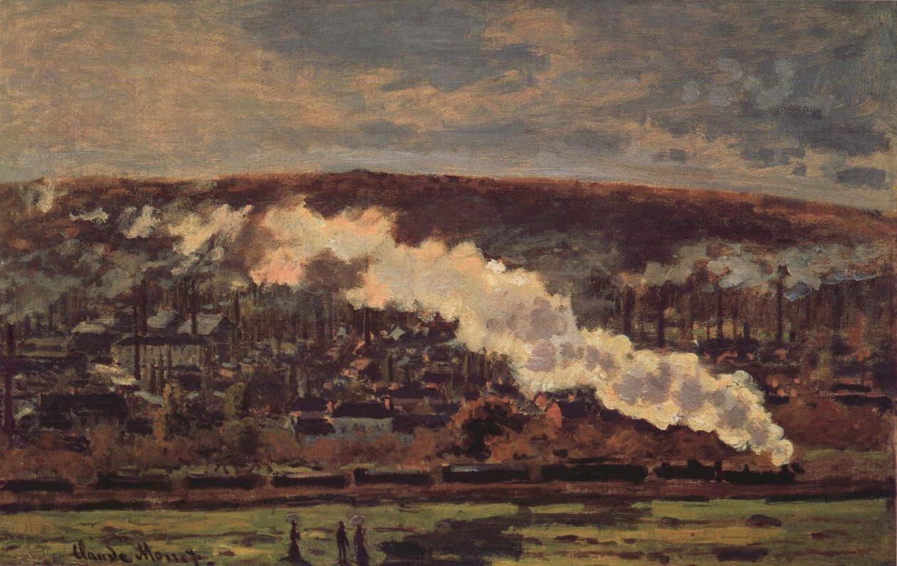 Der Güterzug von Claude Monet