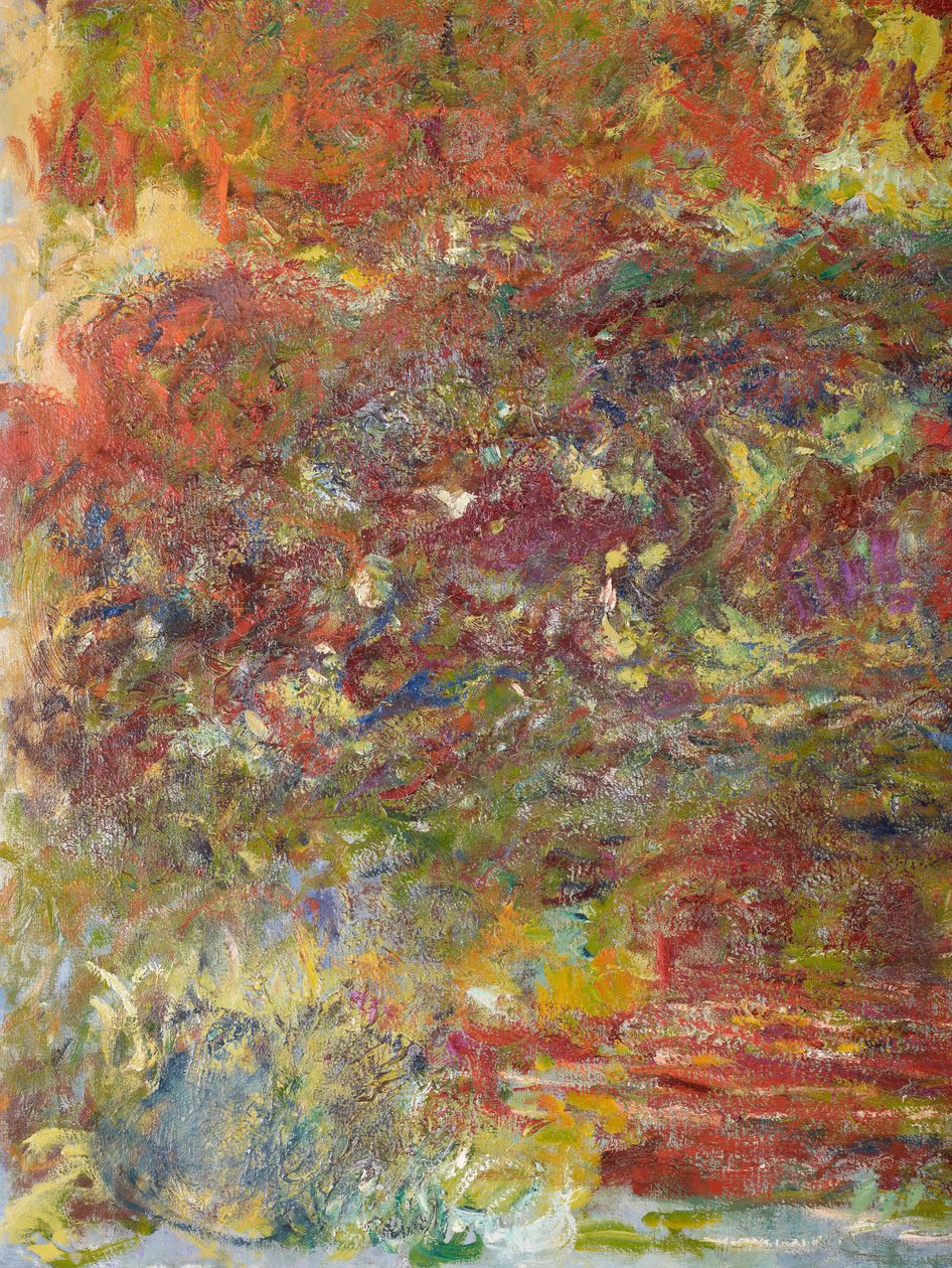 Die japanische Brücke, 1918-24 (Detail) von Claude Monet