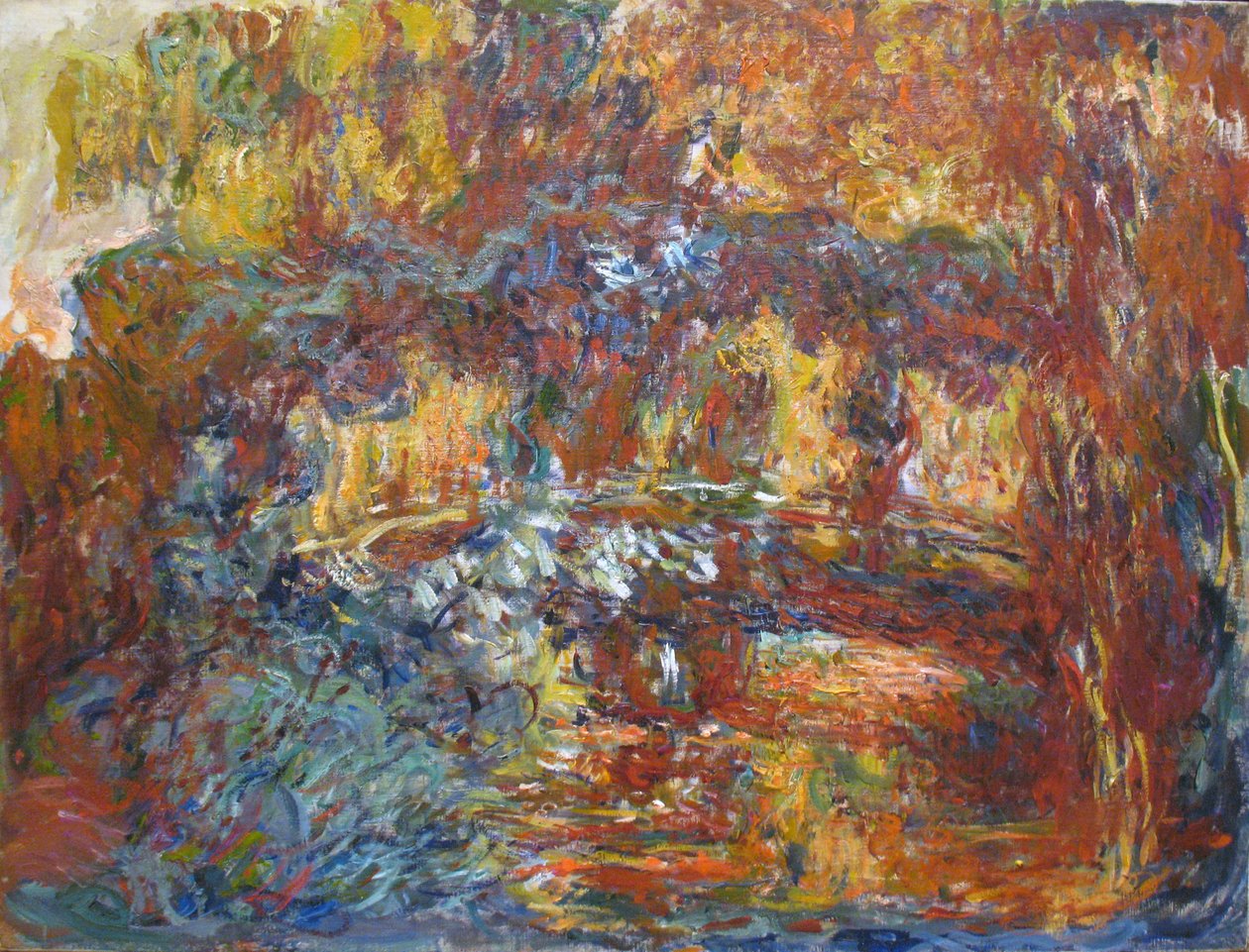 Die Japanische Fußbrücke von Claude Monet