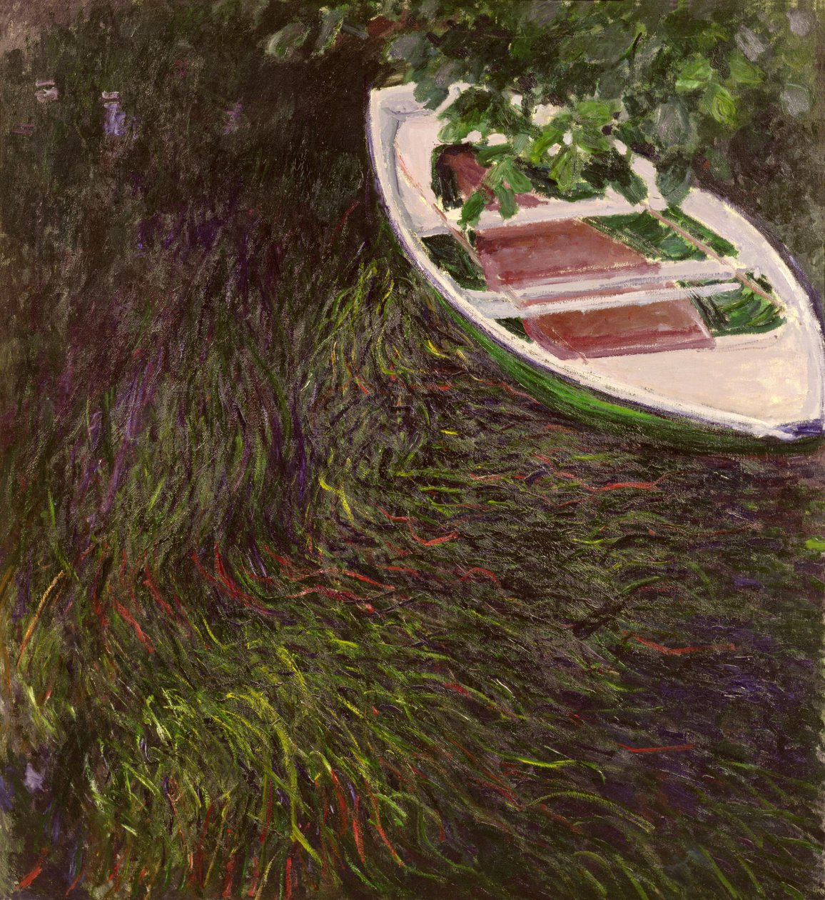Das Ruderboot, ca. 1889-1890 von Claude Monet