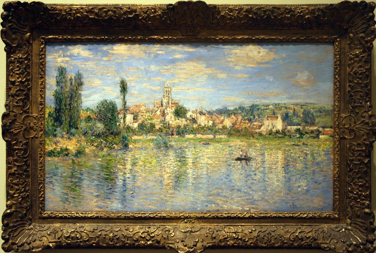 Vétheuil im Sommer von Claude Monet