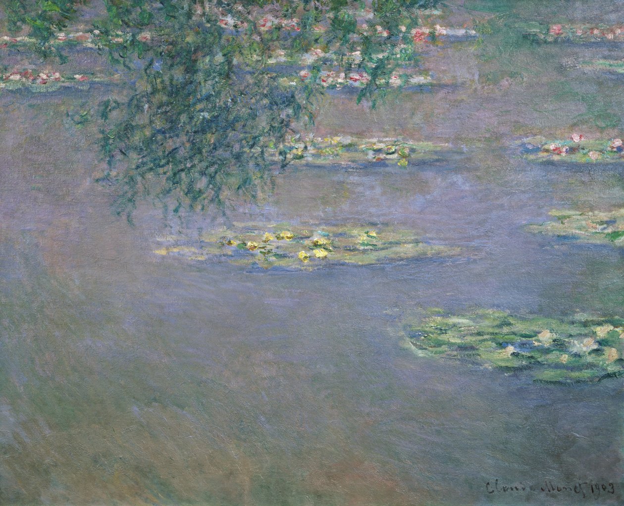 Seerosen, 1903 von Claude Monet