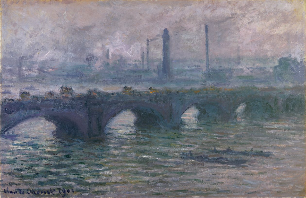 Waterloo-Brücke, 1901 von Claude Monet