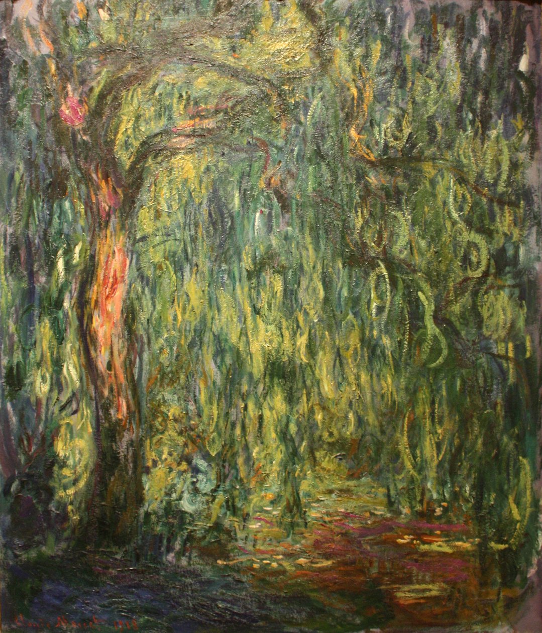 Trauerweide von Claude Monet