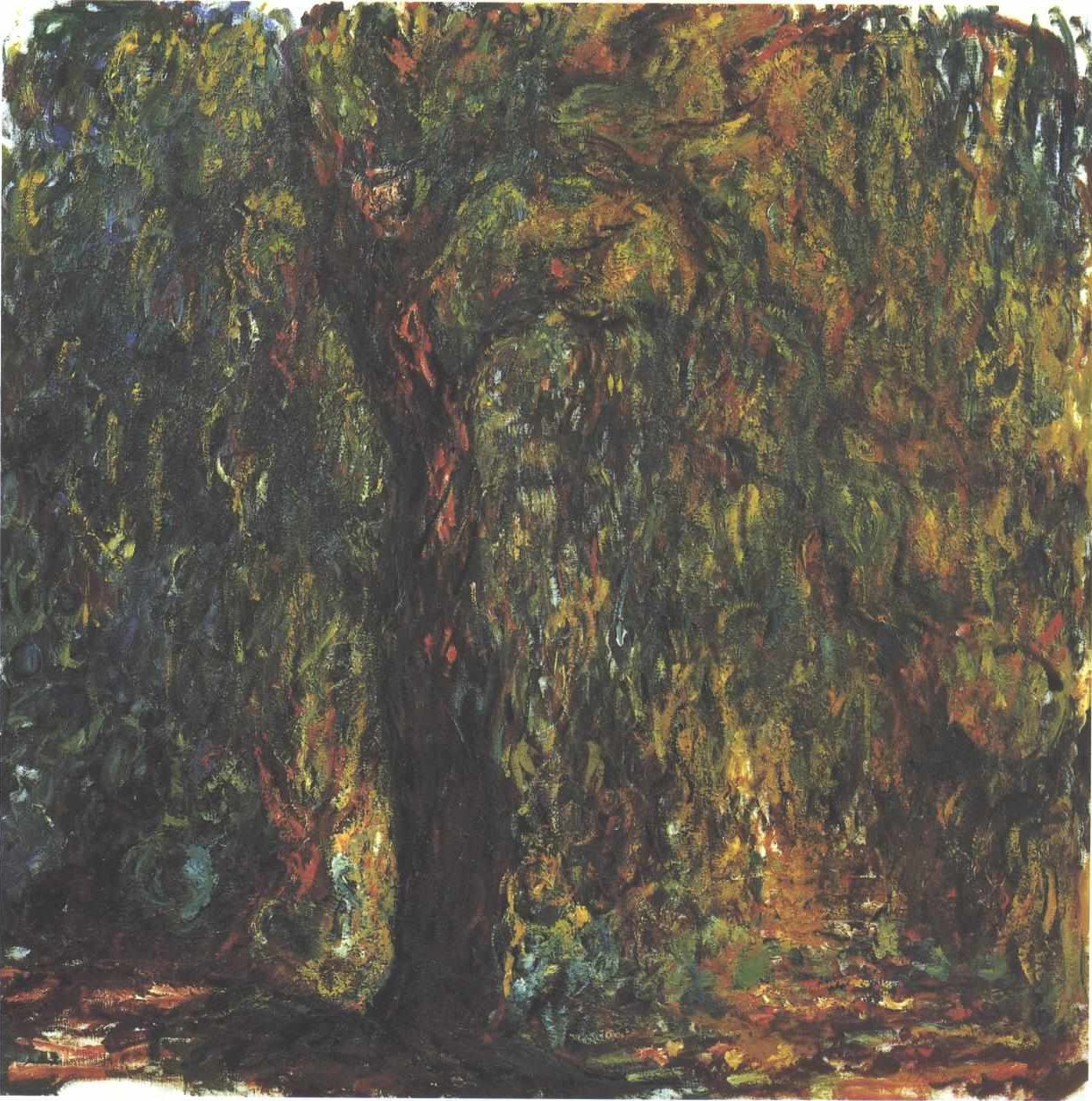 Trauerweide von Claude Monet