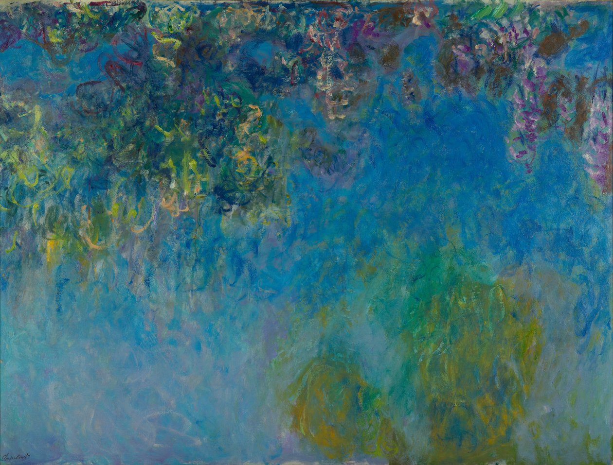 Blauregen von Claude Monet