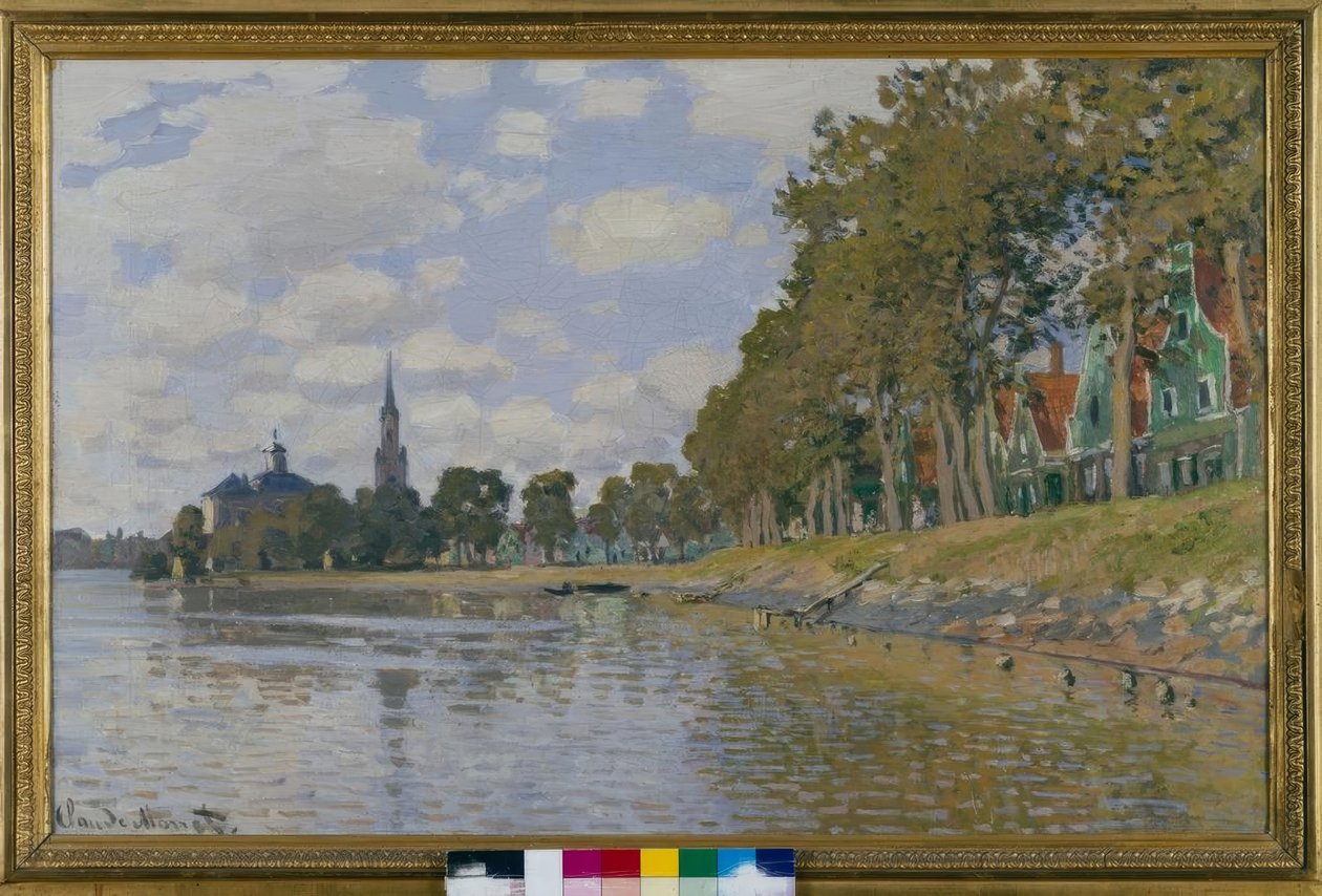 Zaandam (Holland) von Claude Monet
