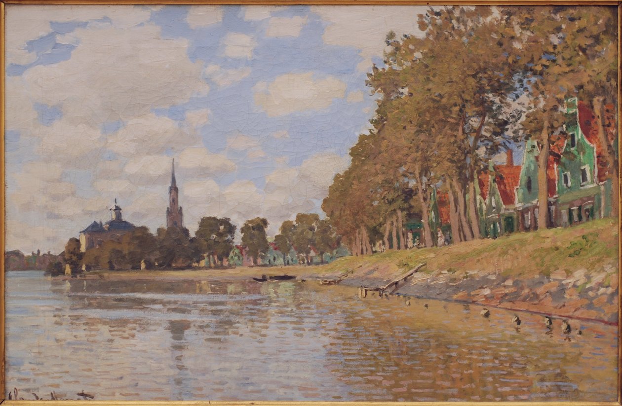 Zaandam (Niederlande) von Claude Monet