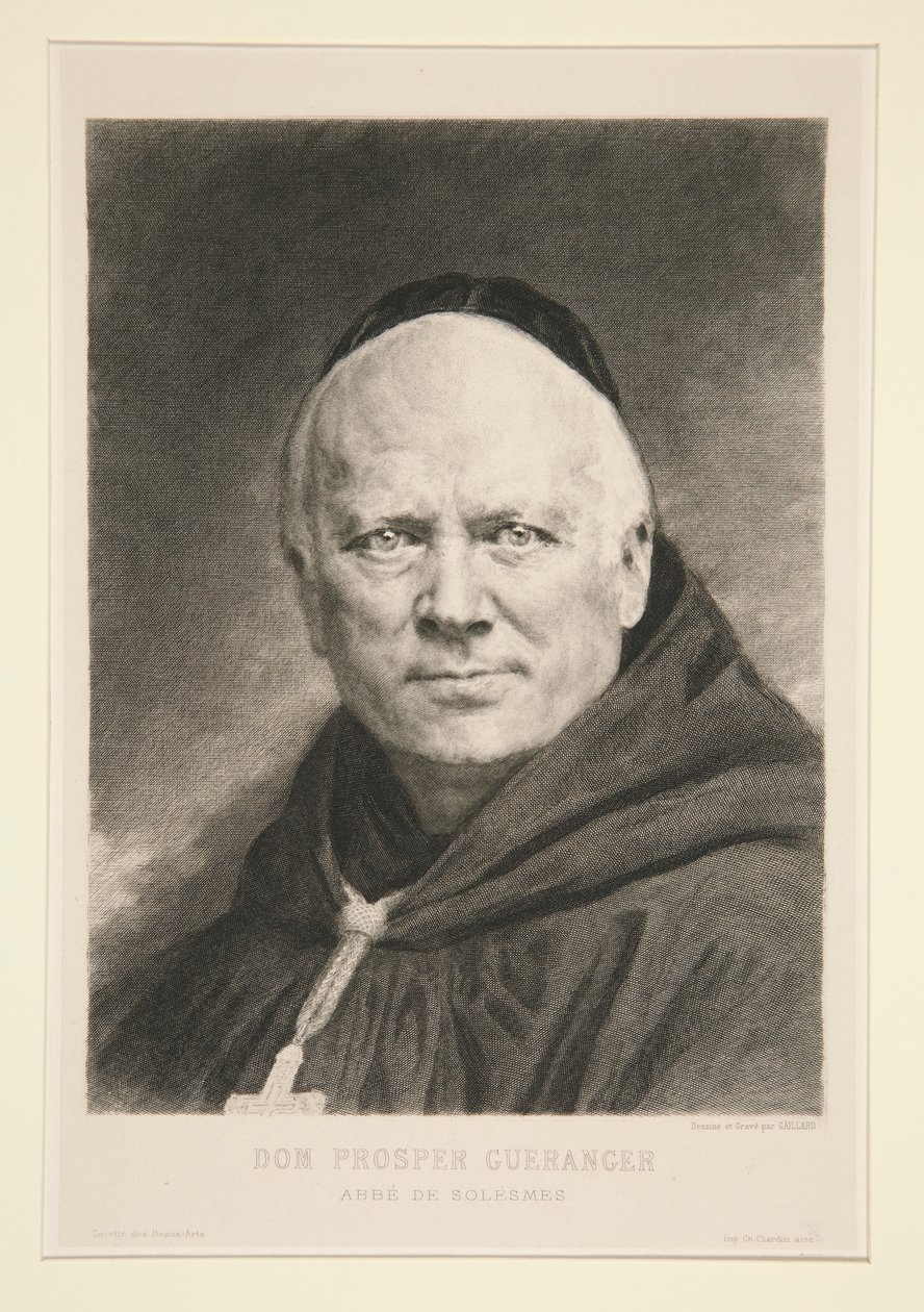 Dom Prosper Gueranger von Claude Ferdinand Gaillard