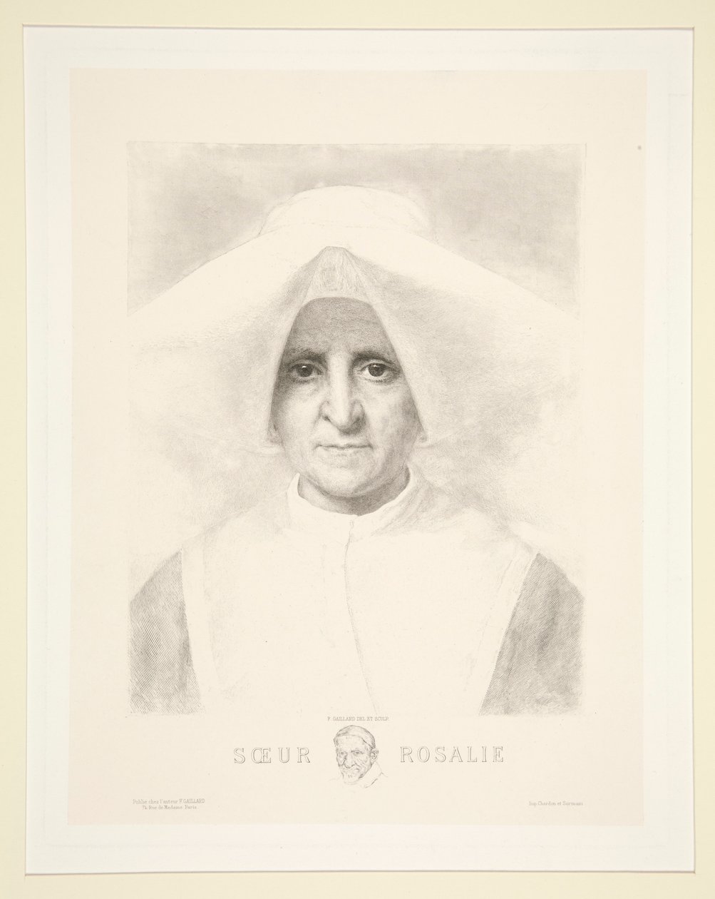 Schwester Rosalie von Claude Ferdinand Gaillard