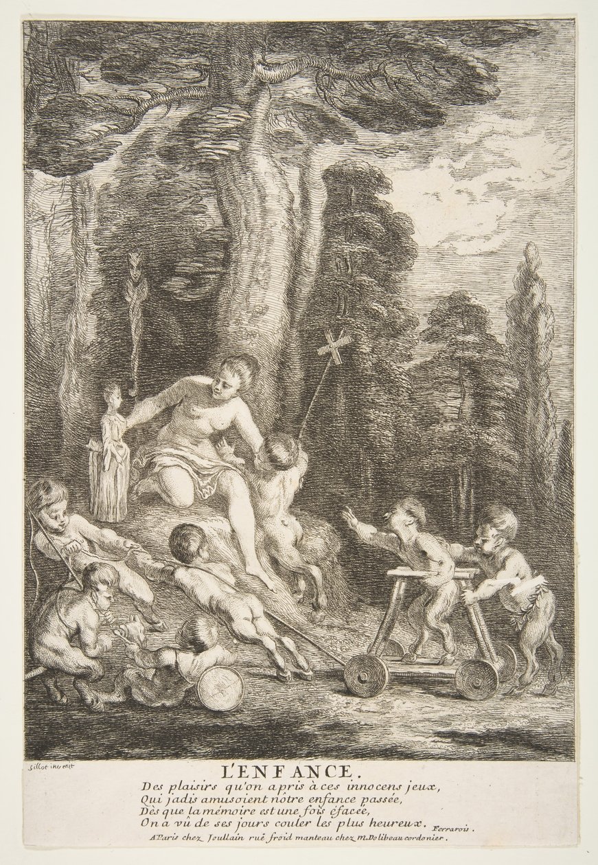 Adoleszenz von Claude Gillot