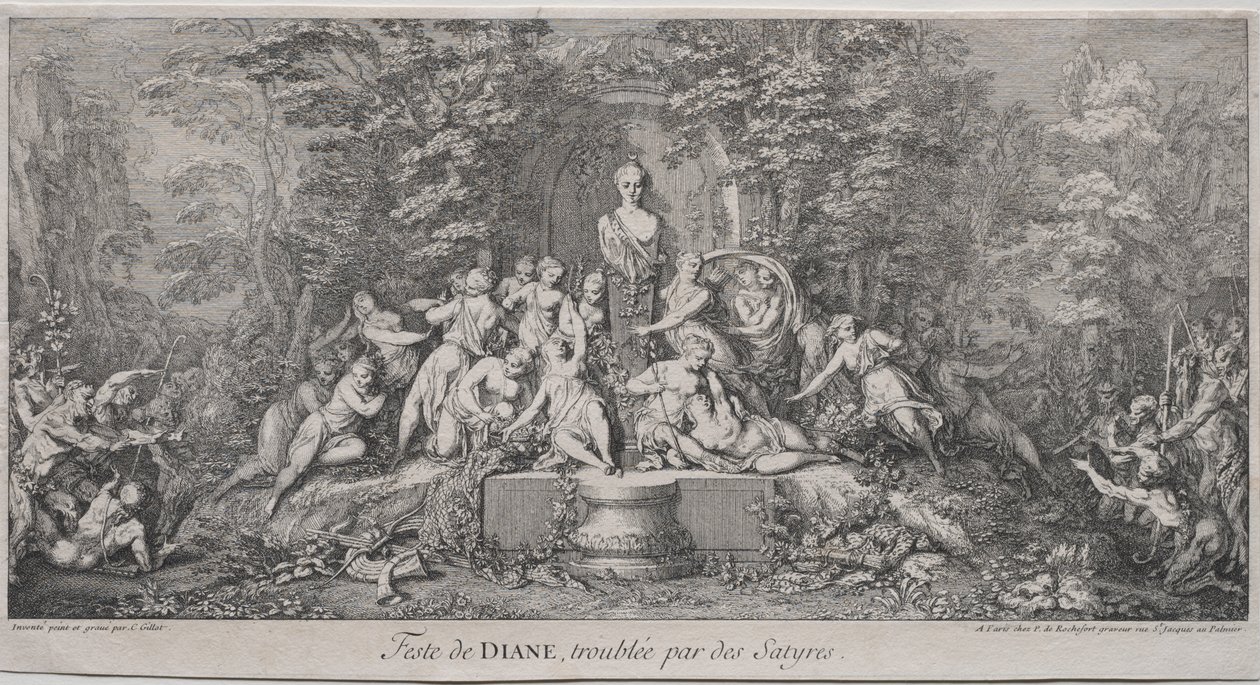 Die vier Feste von Claude Gillot