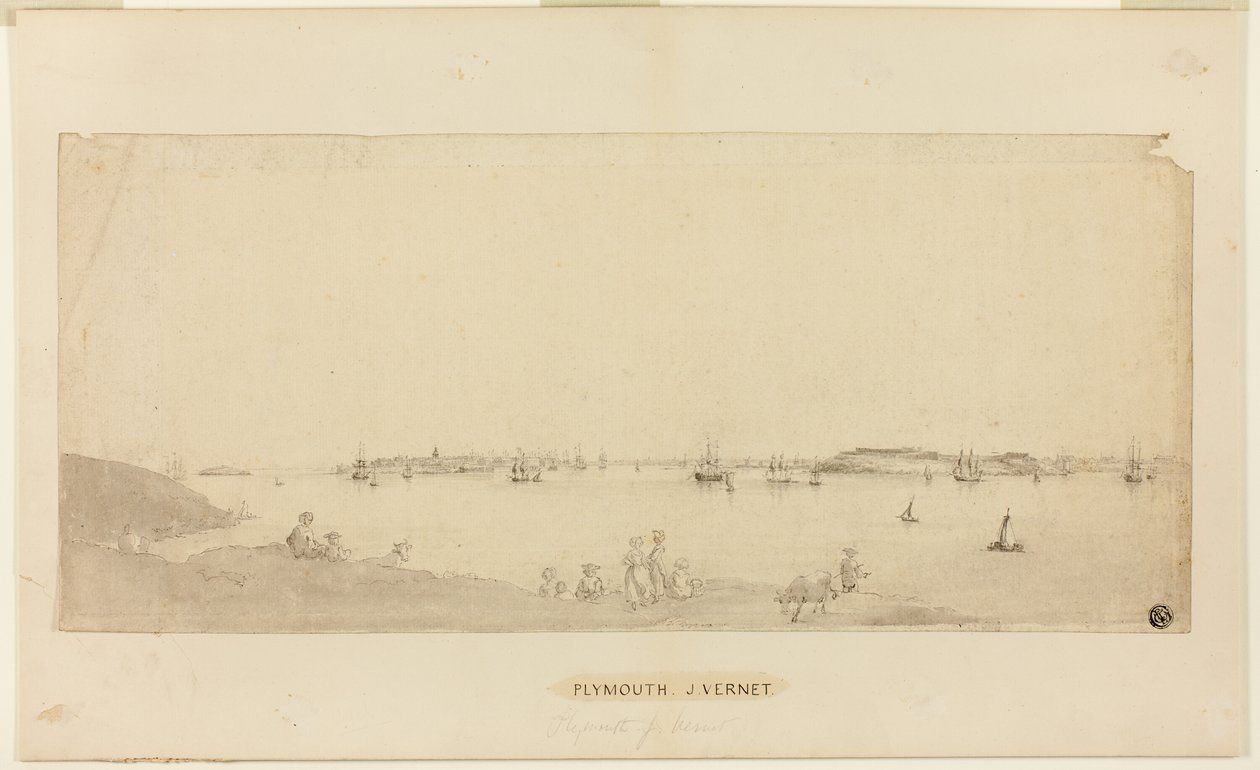 Plymouth Hafen von Claude Joseph Vernet