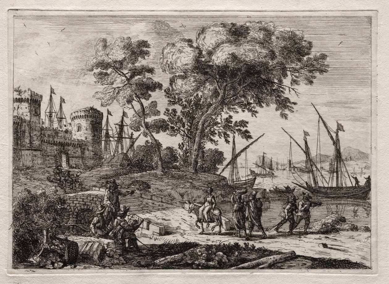 Der Zeichner von Claude Lorrain