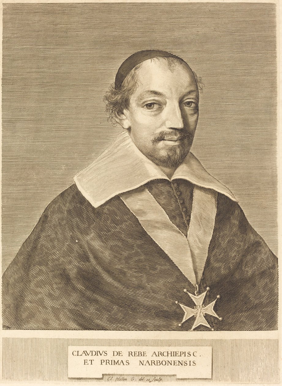 Claude de Rebe von Claude Mellan