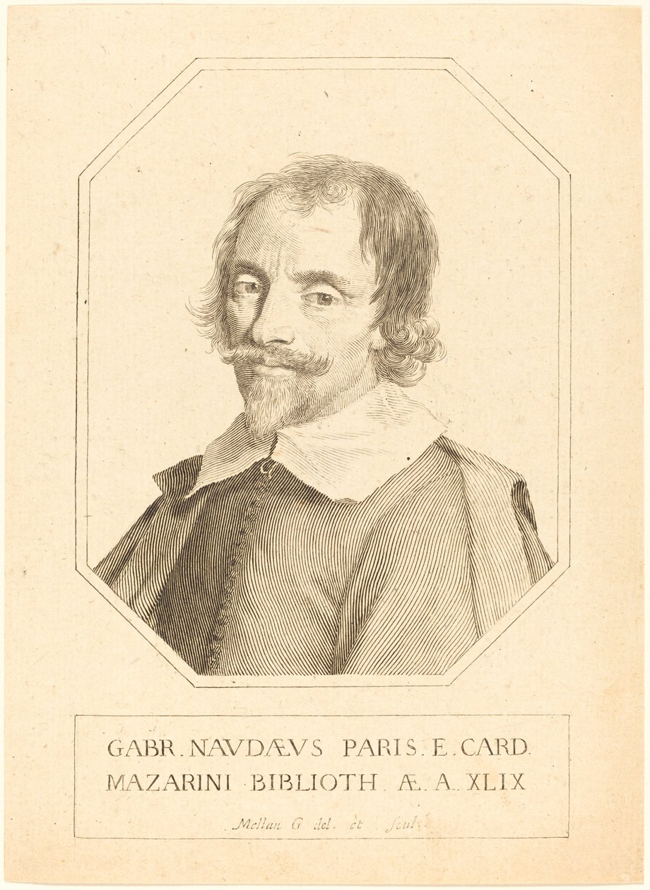 Gabriel Naude von Claude Mellan