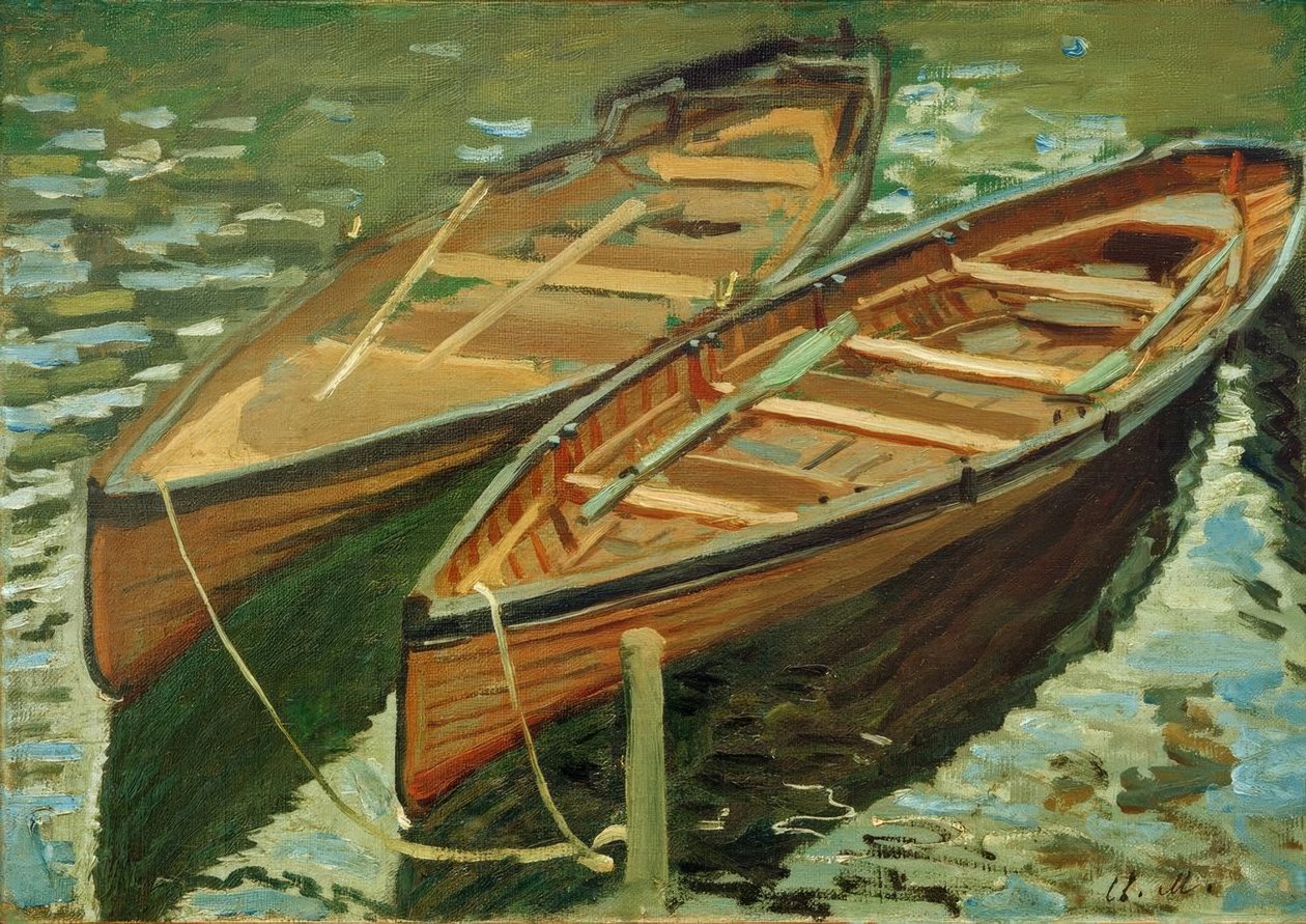 Boote von Claude Monet