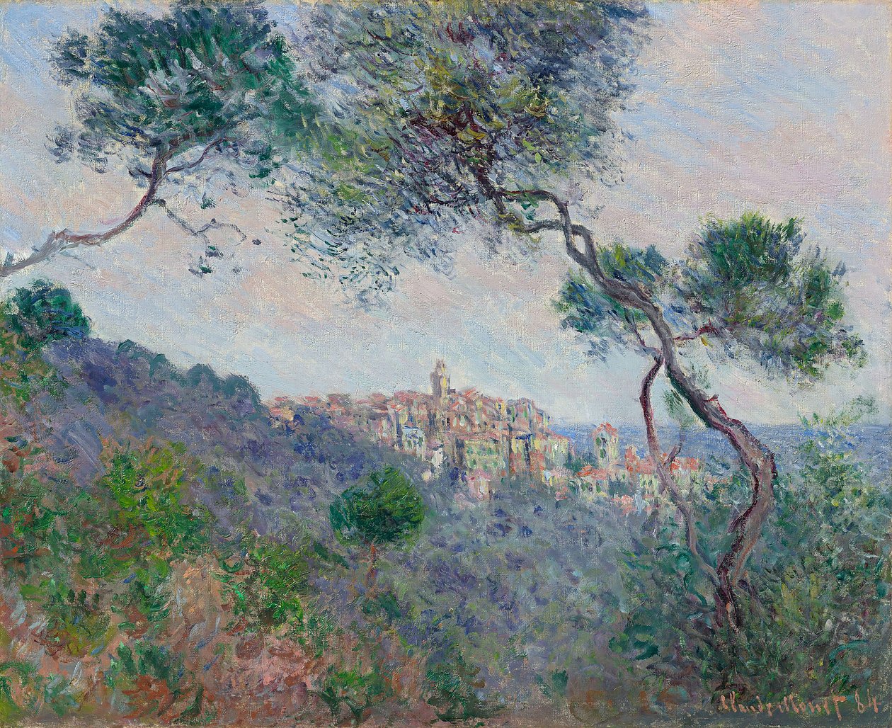 Bordighera, Italien von Claude Monet