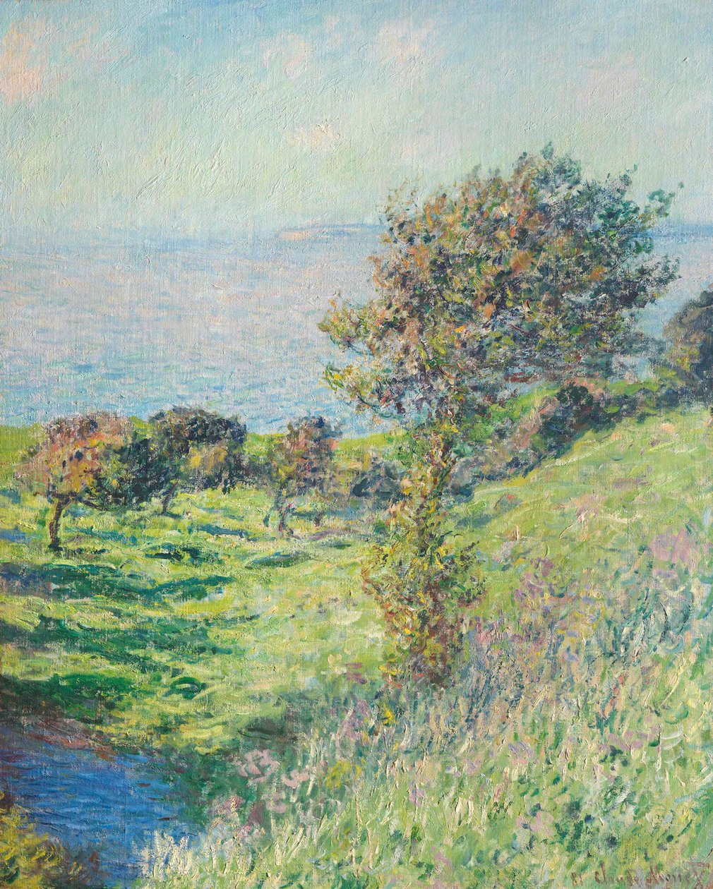 Windstoß, 1881 von Claude Monet