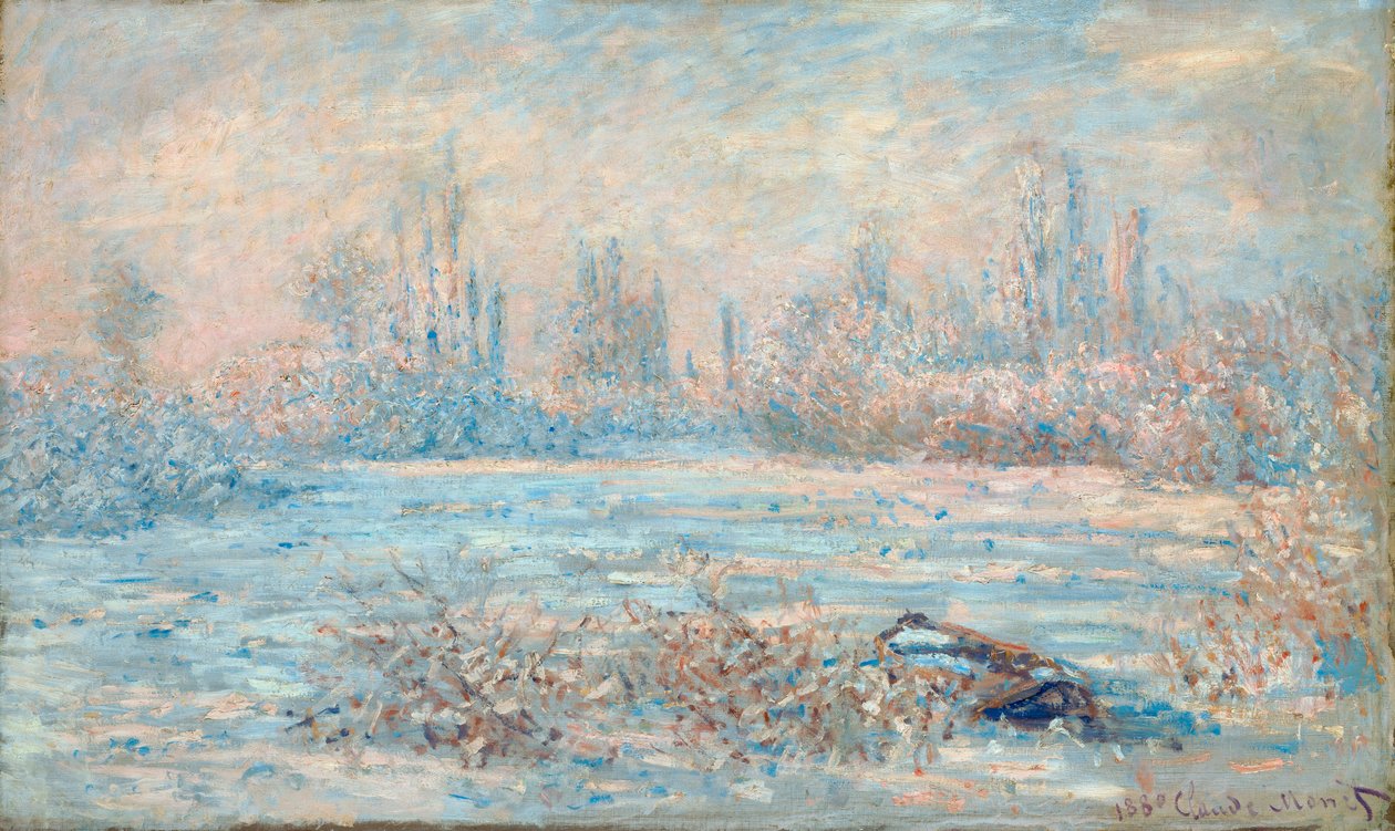 Frost, 1880 von Claude Monet