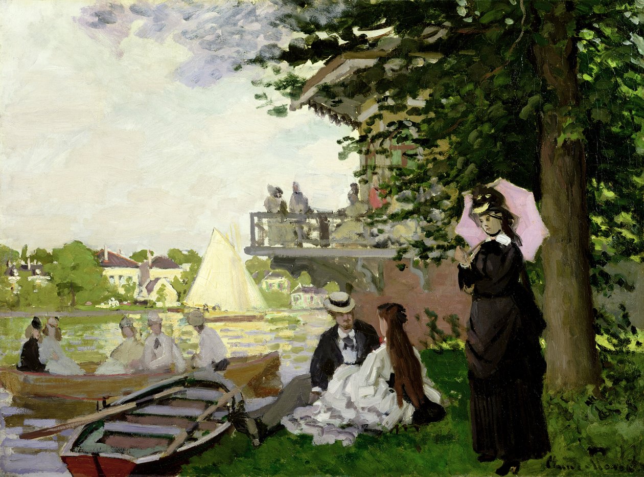Gartenhaus an der Zaan, Zaandam, 1871 von Claude Monet