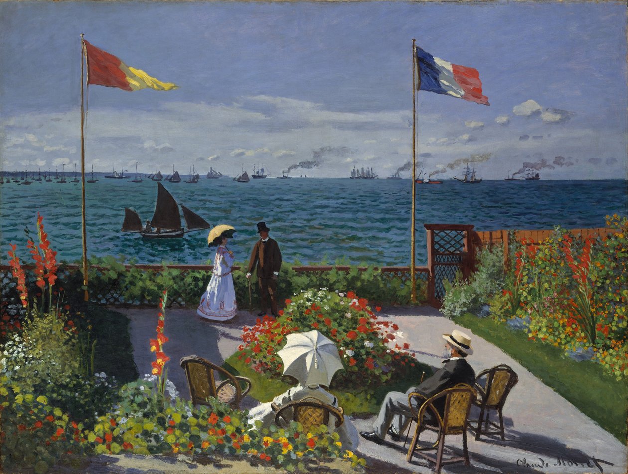 Garten in Sainte-Adresse von Claude Monet