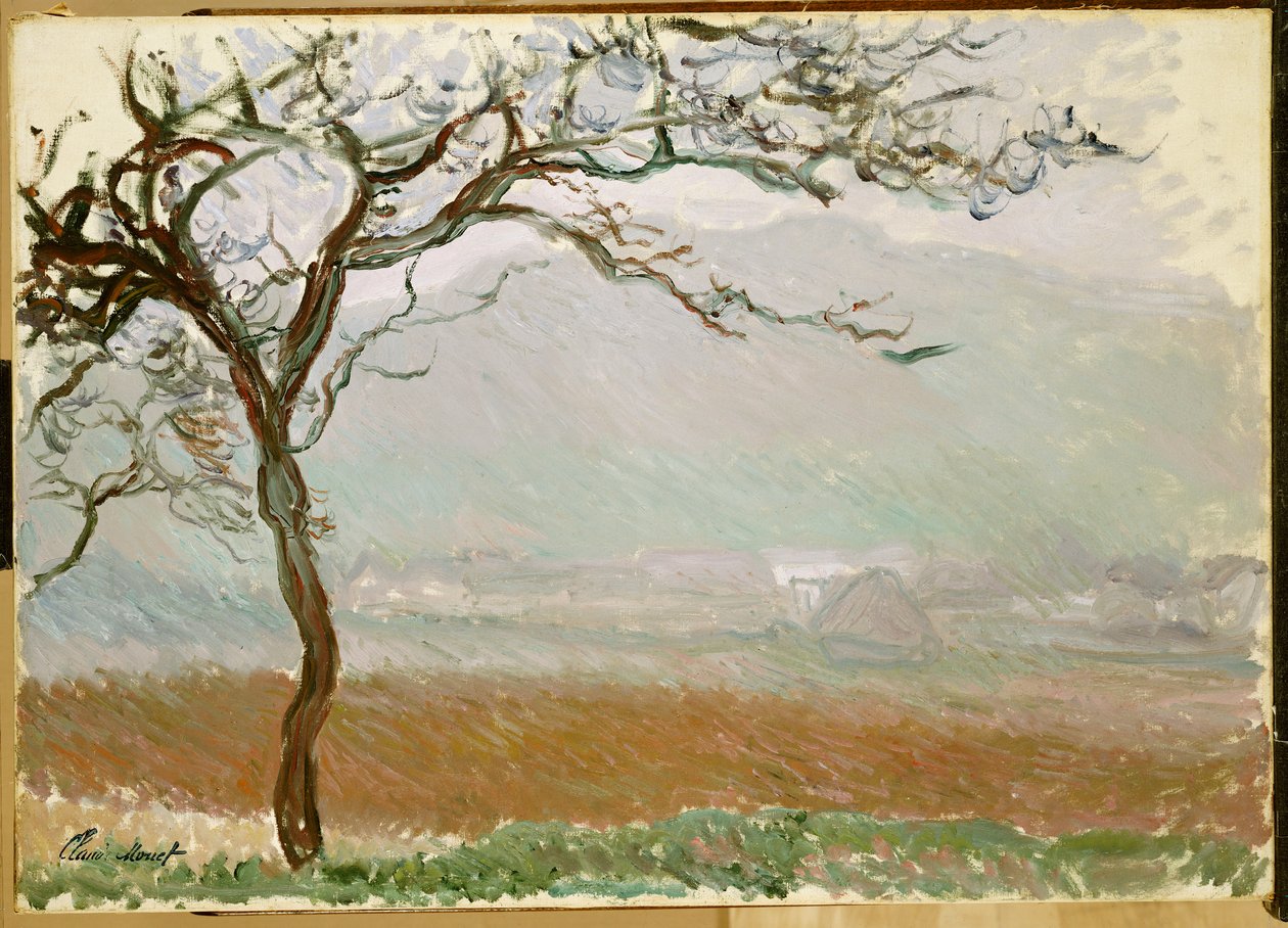 Landschaft bei Giverny von Claude Monet