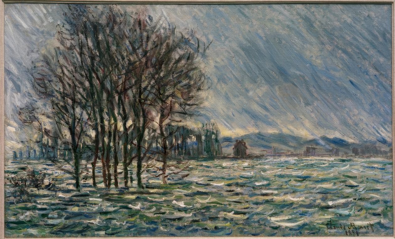 Hochwasser von Claude Monet