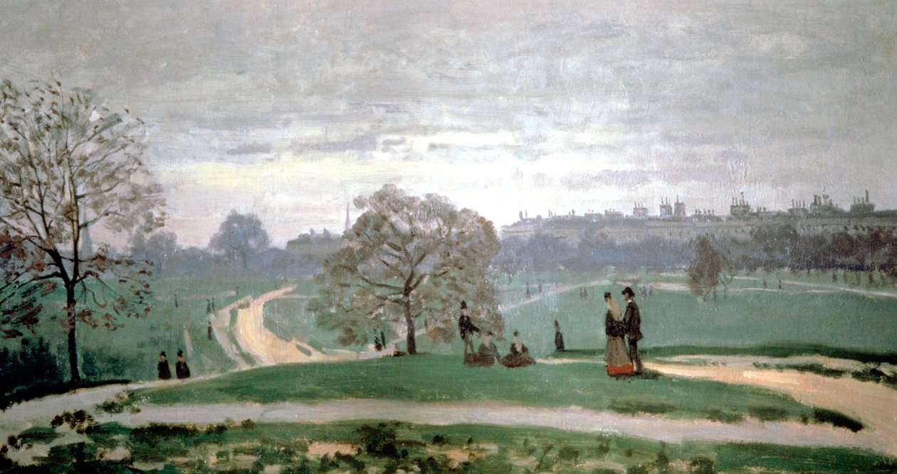 Hyde Park, London, 1871 von Claude Monet